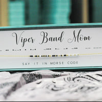 Custom Morse Code Necklace
